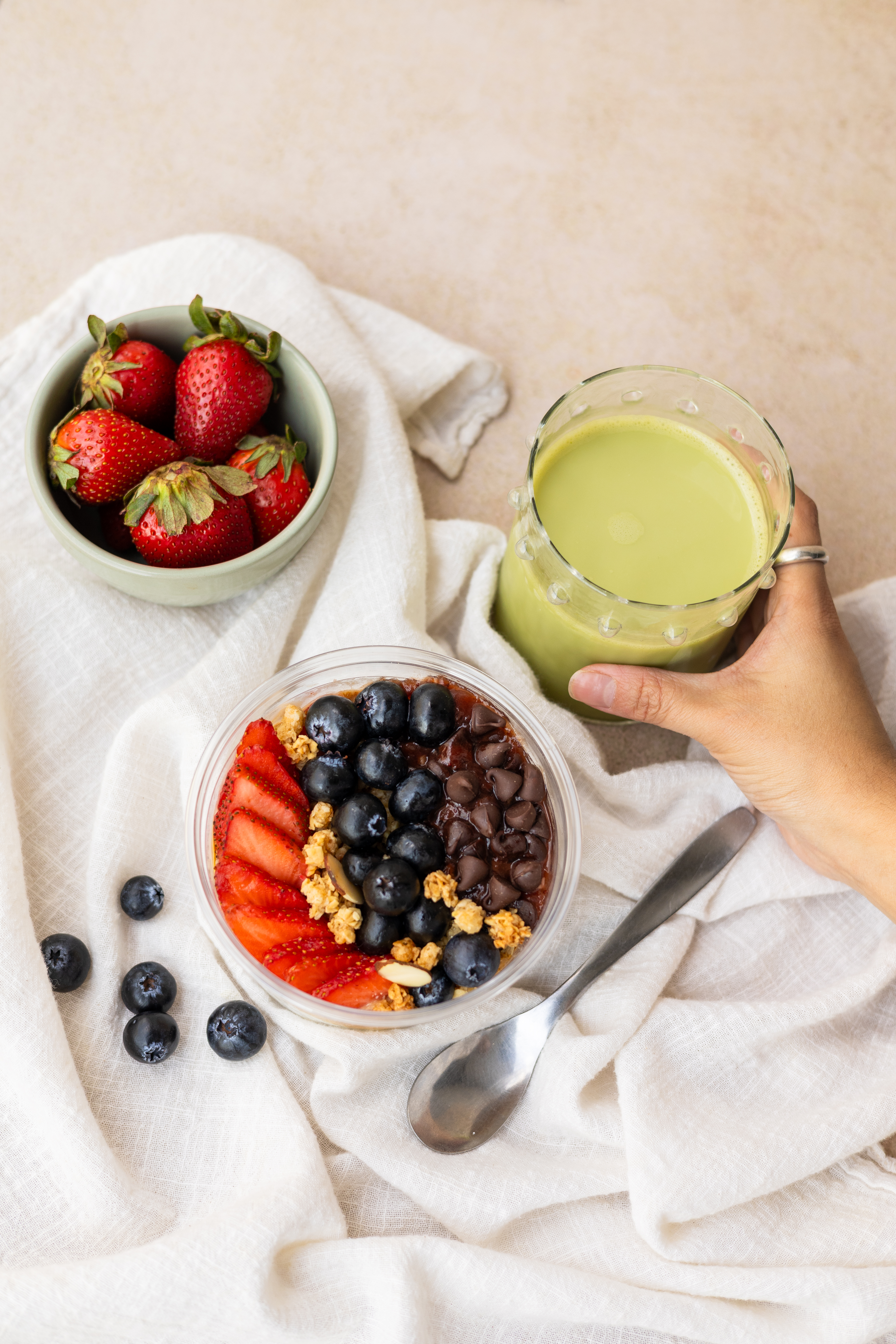 Chia y jugos